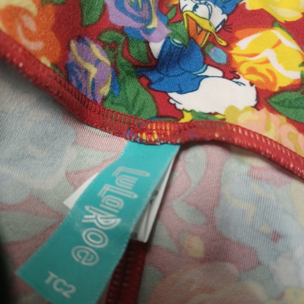 Tall Curvy  (TC2) Leggings byLularoe Disney  LuLaRoe Fits Size Womens 18+  - Picture 7 of 9